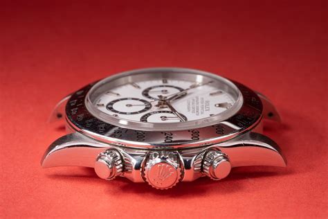 1999 rolex zenith daytona 16520 white dial sel bracelet|Rolex zenith 16520 price.